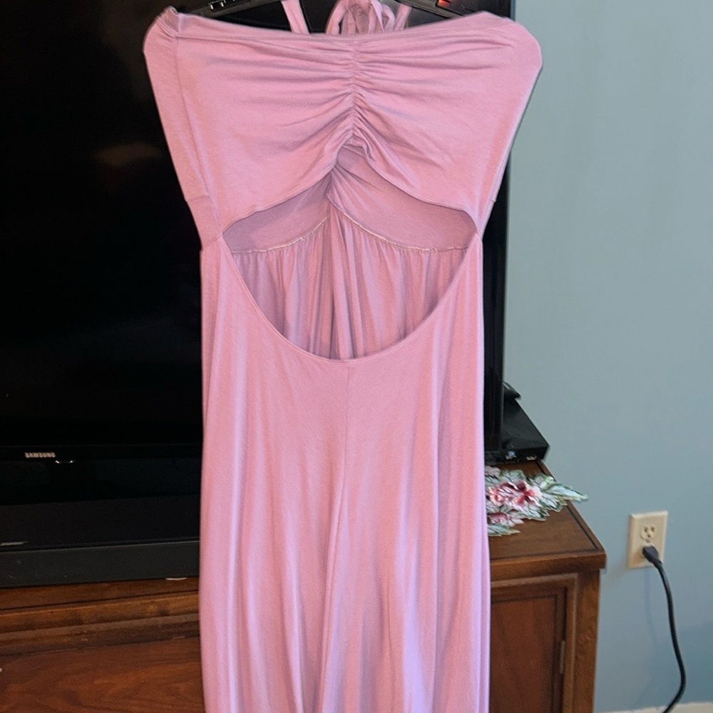 Victoria's Secret Lavender Sundress w/built in bra,size 10